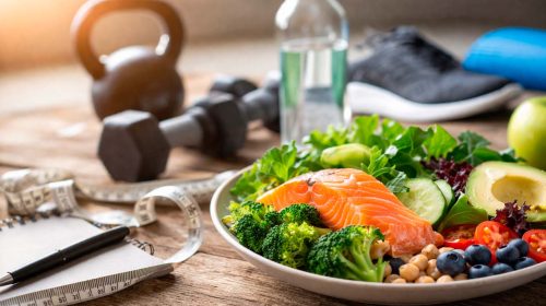 Alimentación saludable y ejercicio